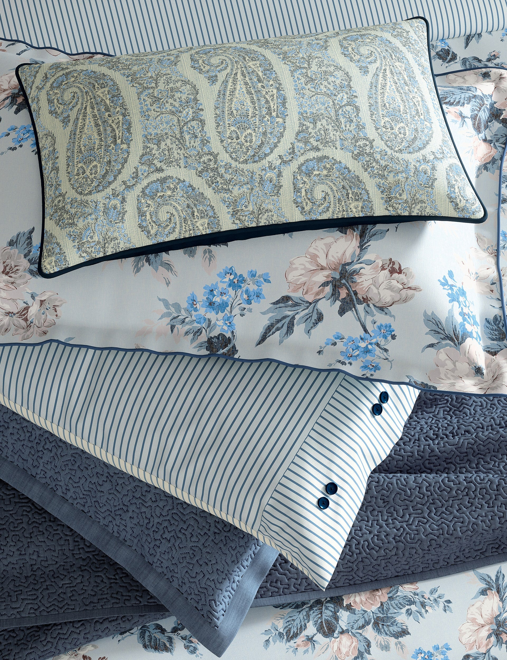 Bedeck of Belfast pure cotton floral bedding set, imported from the UK