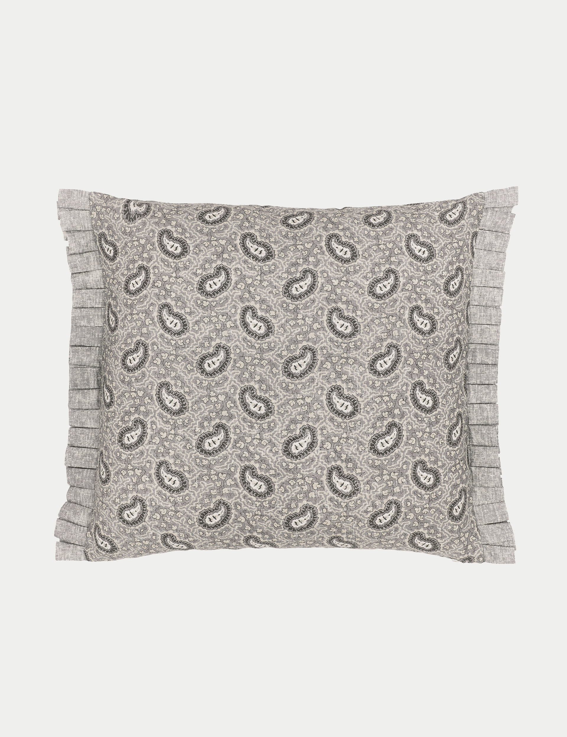 Bedeck of Belfast Cora cushion linen blend 50cm, imported from the UK