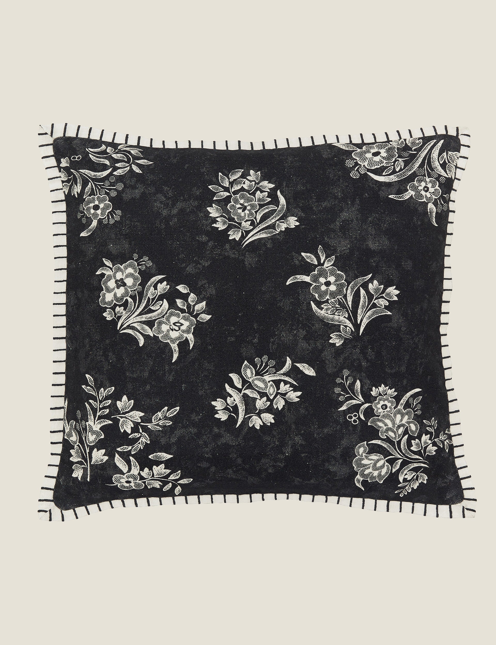 Bedeck of Belfast pure cotton Regal Peacock cushion 50cm, UK version