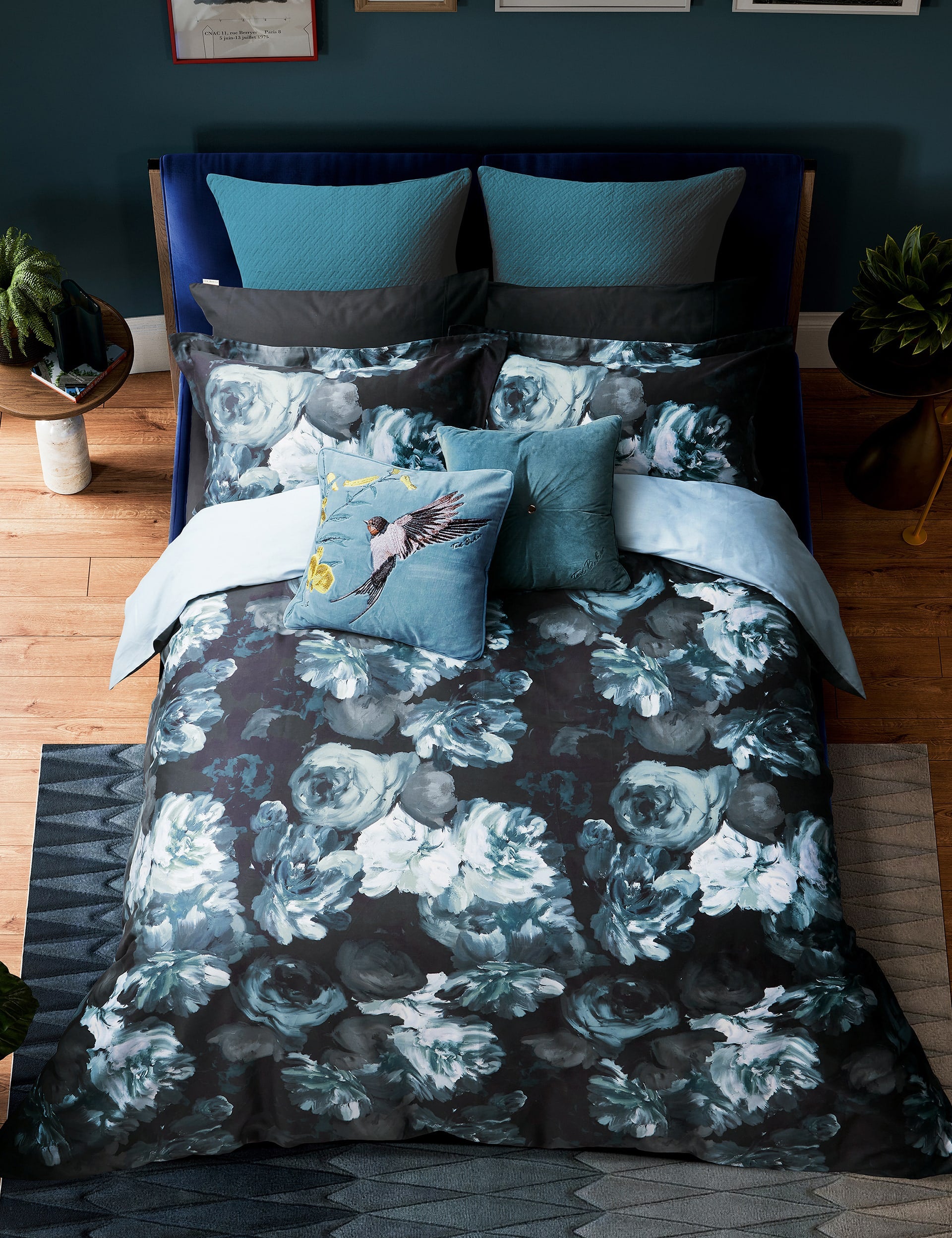 Ted Baker Painted Blooms bedding set, imported from the UK
