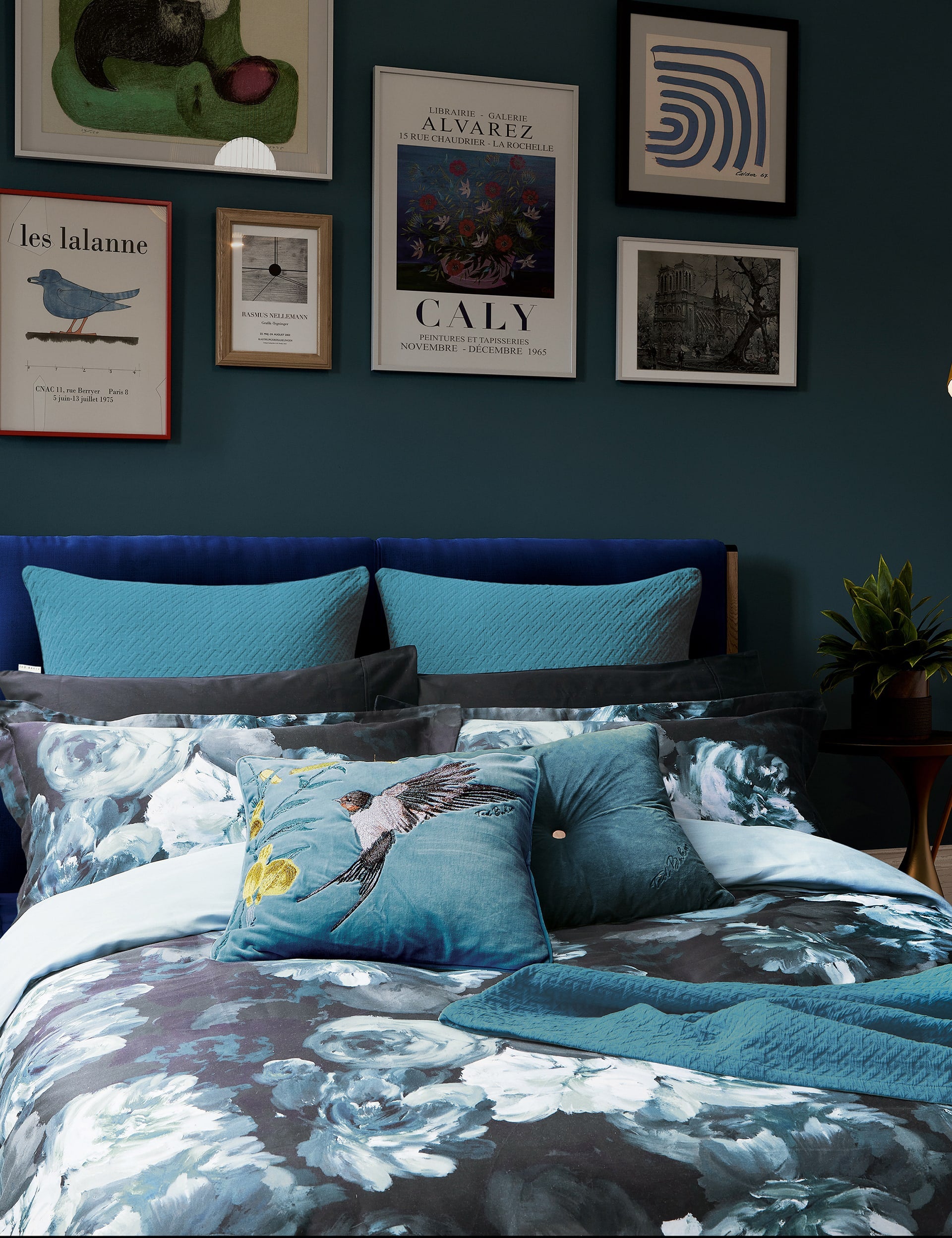 Ted Baker Painted Blooms bedding set, imported from the UK