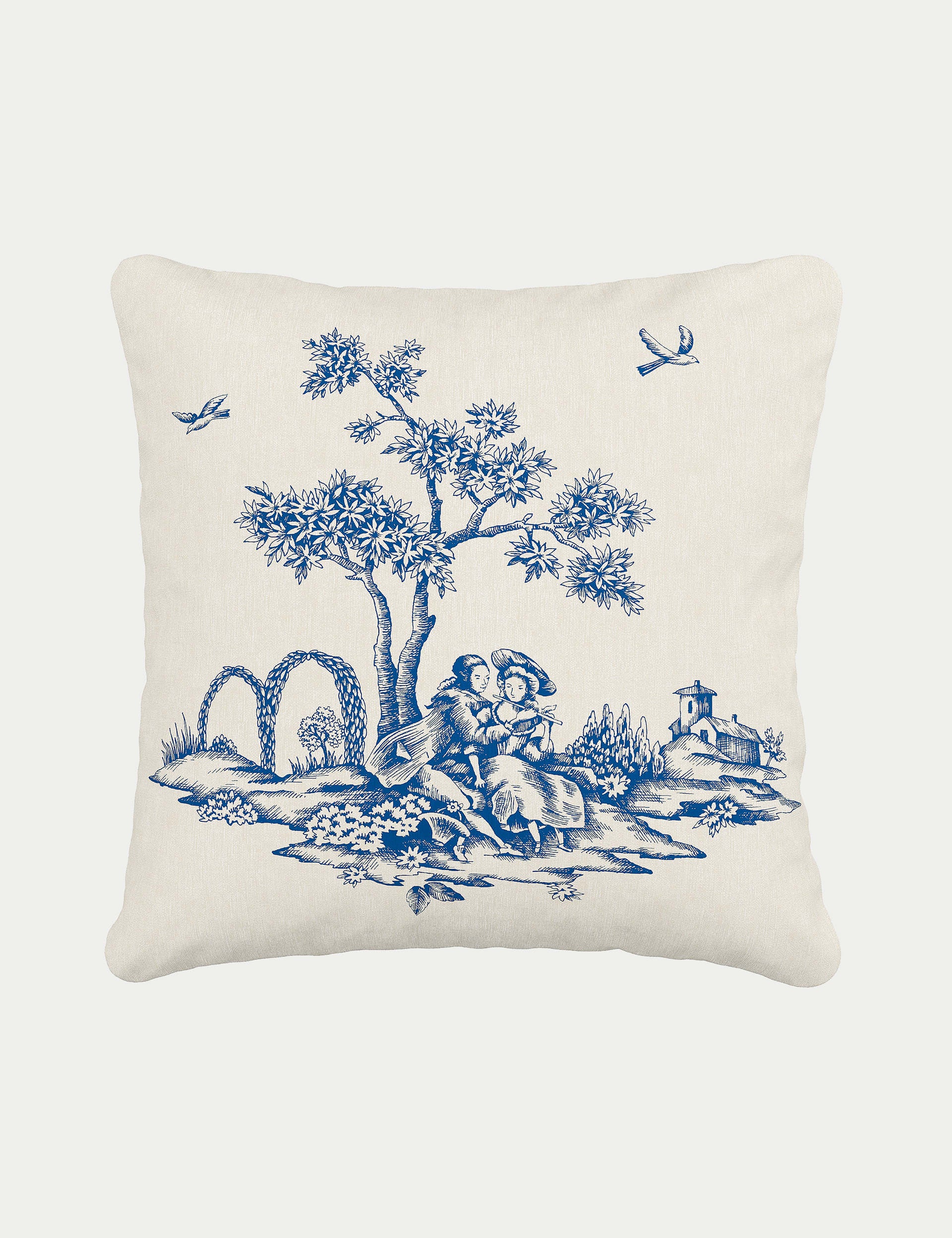 V&A Enchanted Garden cushion 45cm, imported from the UK