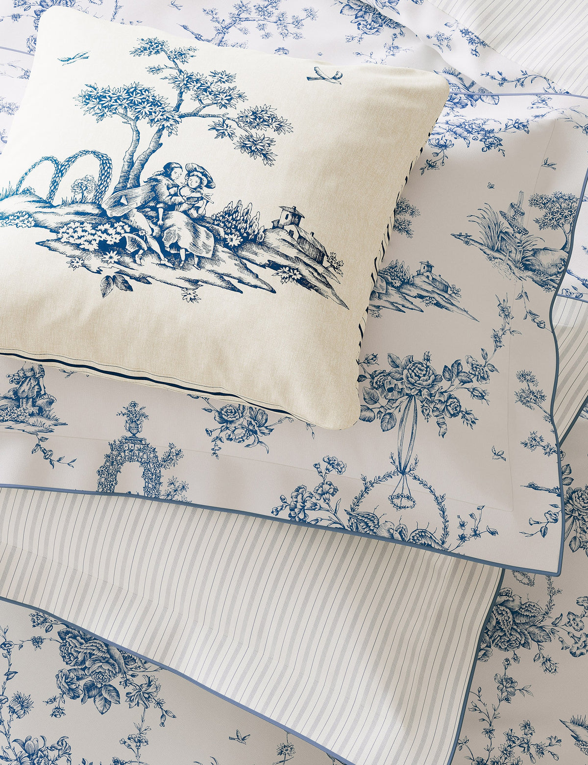 V&A Enchanted Garden cushion 45cm, imported from the UK