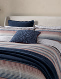 Bedeck of Belfast Stafford cushion floral woven design 50cm (British brand)