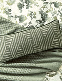 Bedeck of Belfast pure cotton Yoko cushion 70cm - British product