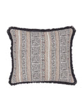 Bedeck Zenda decorative cotton cushion, imported from the UK