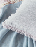 Bedeck of Belfast embroidered cushion 50cm square (British brand)