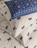 Pure cotton dressage horses bedding set, imported from the UK