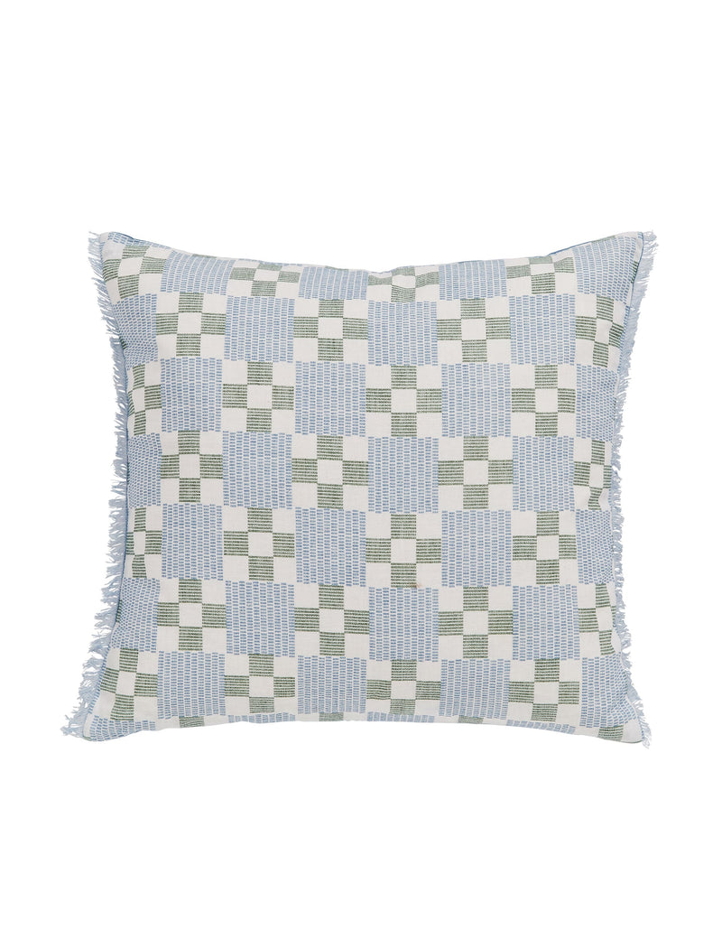Joules cotton linen Riviera cushion 45cm (British brand)