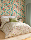 Aril's Garden pure cotton sateen bedding set - British product