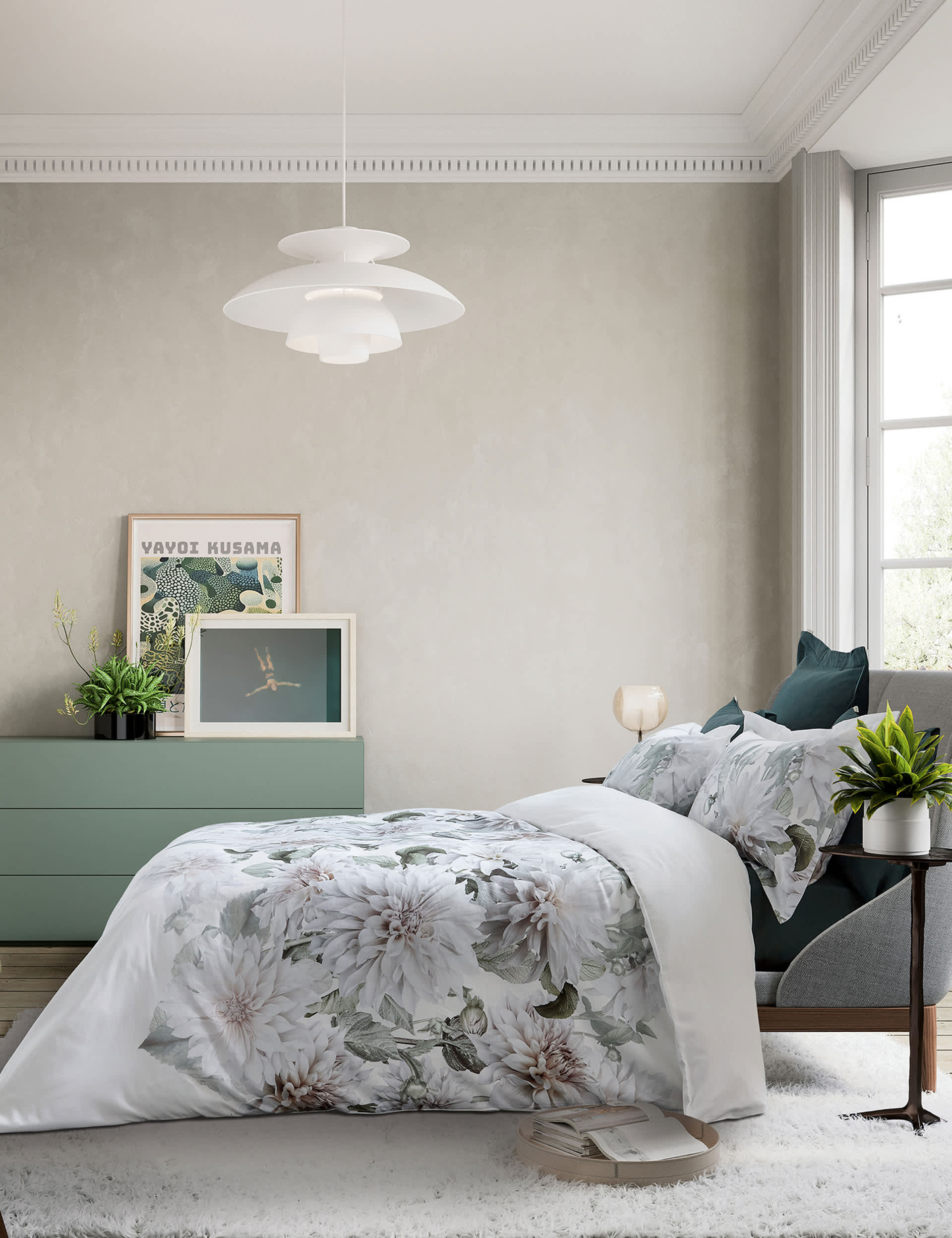 Pure Cotton Clove Floral Bedding Set