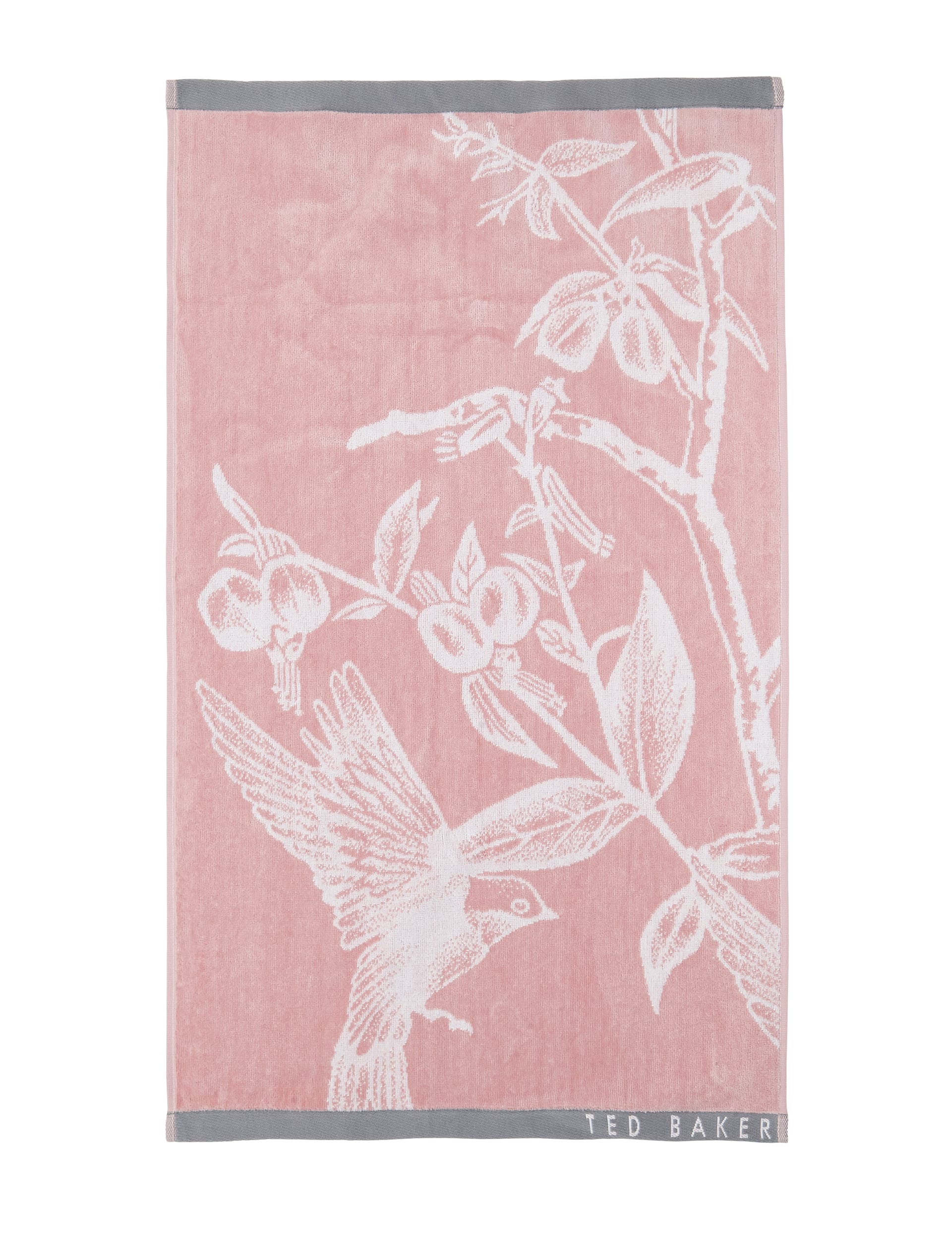 Pure Cotton Botanical Birds Towel