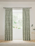 V&A cotton blackout curtains floral pattern, imported from the UK