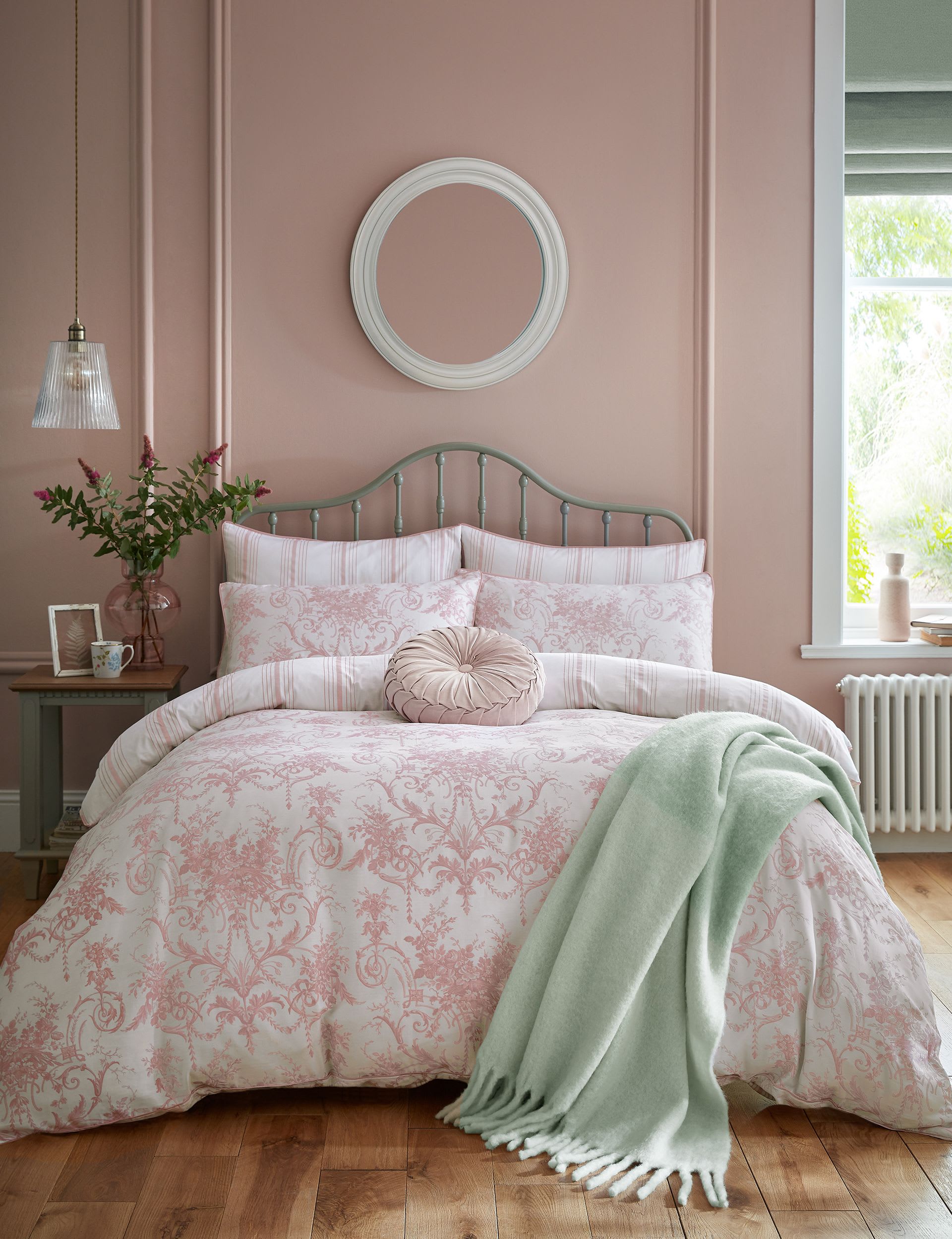 Laura Ashley Tuileries reversible floral bedding set - British product