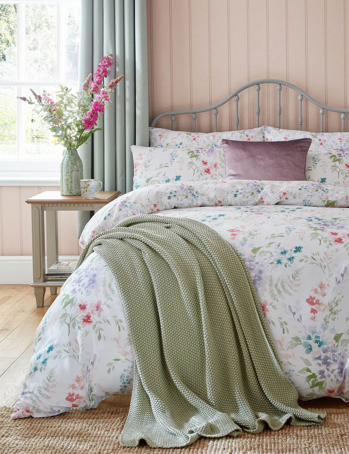 Laura Ashley Audlen Flowers bedding set - British product