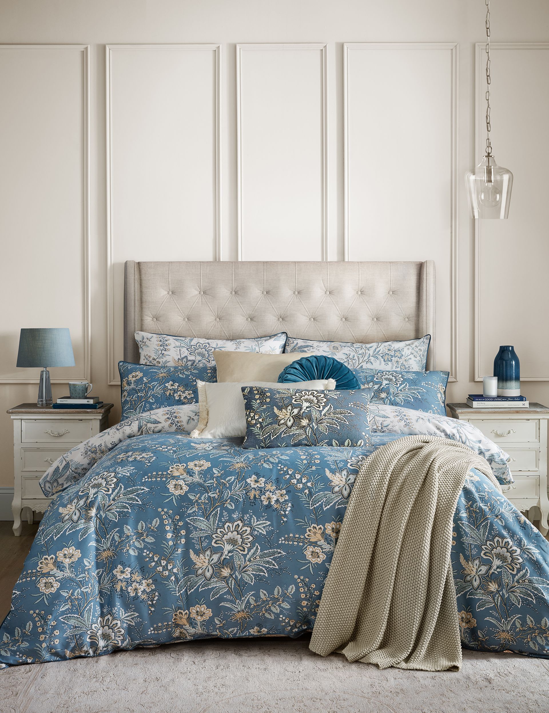 Laura Ashley reversible floral bedding set - British product