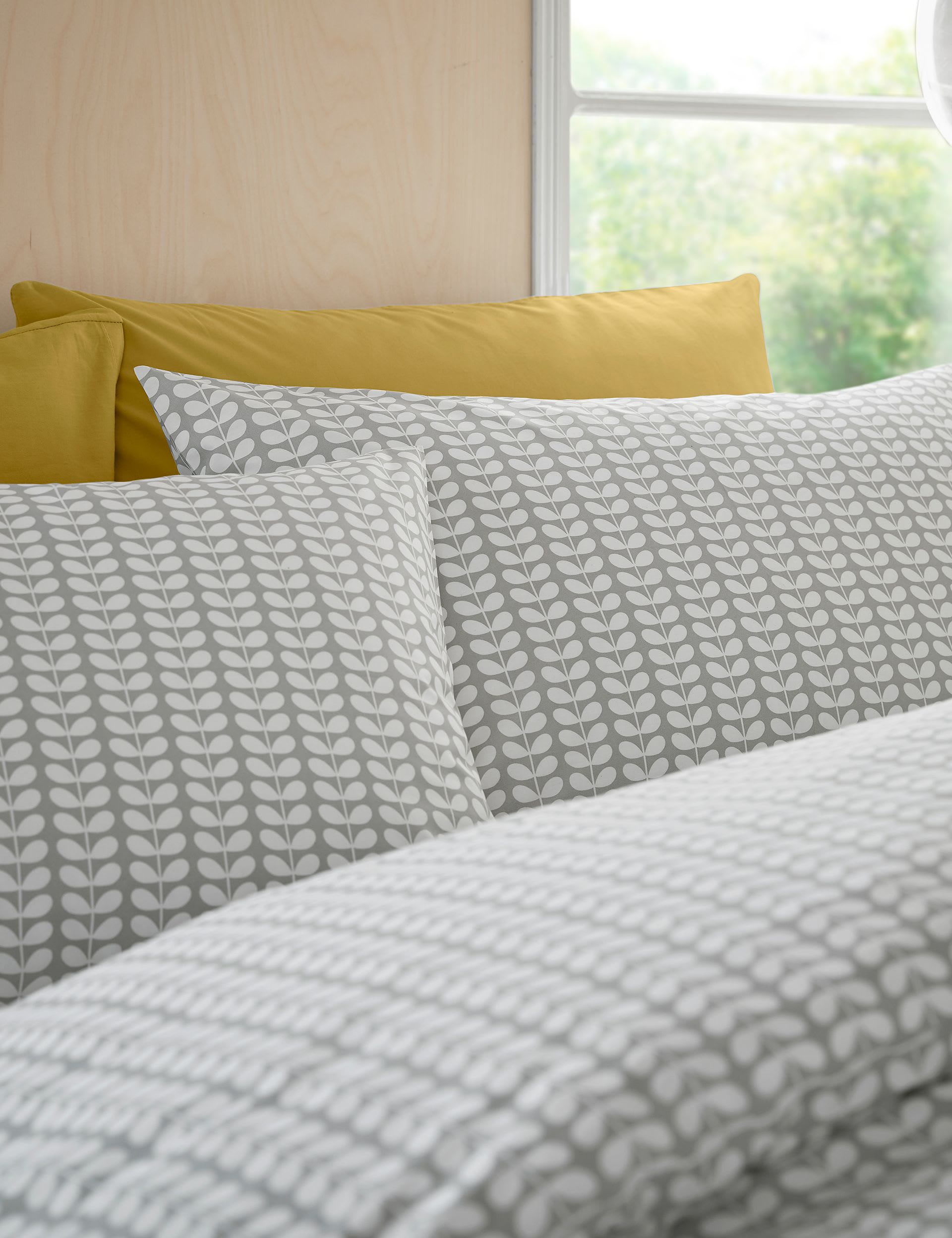 Orla Kiely 2 Pack Pure Cotton Floral Pillowcases