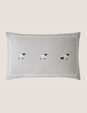 Sophie Allport brushed cotton sheep print pillowcases 2 pack - British product