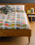 Orla Kiely Pure Cotton Scribble Stem Duvet Cover, imported from the UK