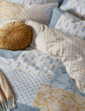 Laura Ashley Pure Cotton Laurissa Patchwork Bedding Set, imported from the UK