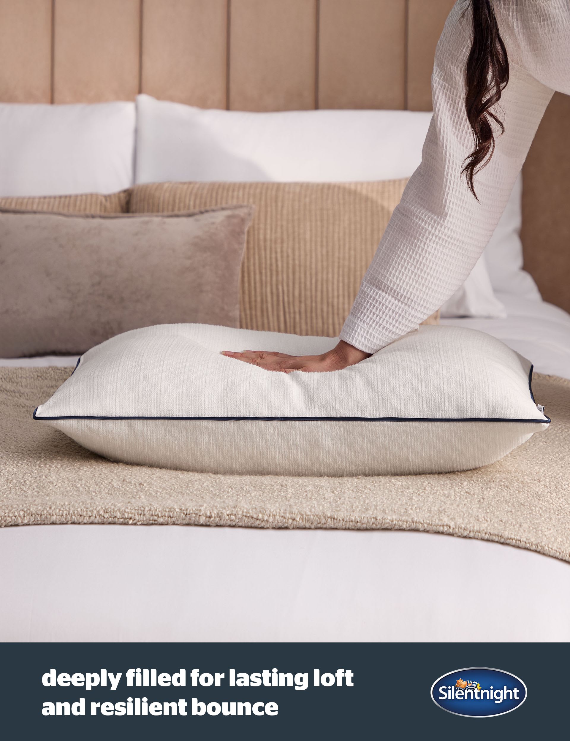 Silentnight Hotel Collection Prestige pillow, UK version