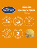 Silentnight memory foam Deluxe Firm pillow - British product