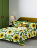 Giant water lily reversible bedding set, imported from the UK