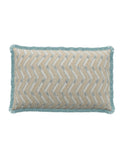 Bedeck of Belfast Sybil Herringbone square cushion 40x60 cm, UK version