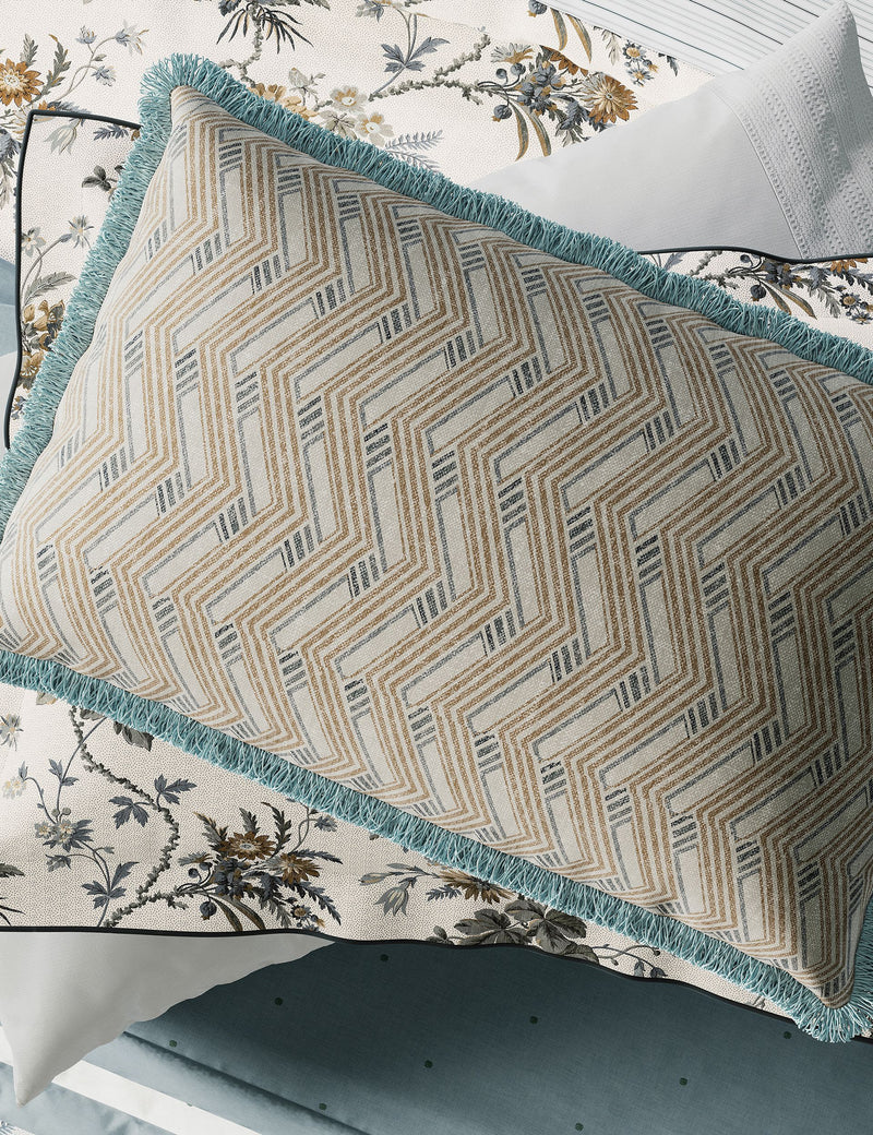 Bedeck of Belfast Sybil Herringbone square cushion 40x60 cm, UK version