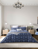 Bedeck of Belfast Ellis Floral square cushion 50cm, imported from the UK