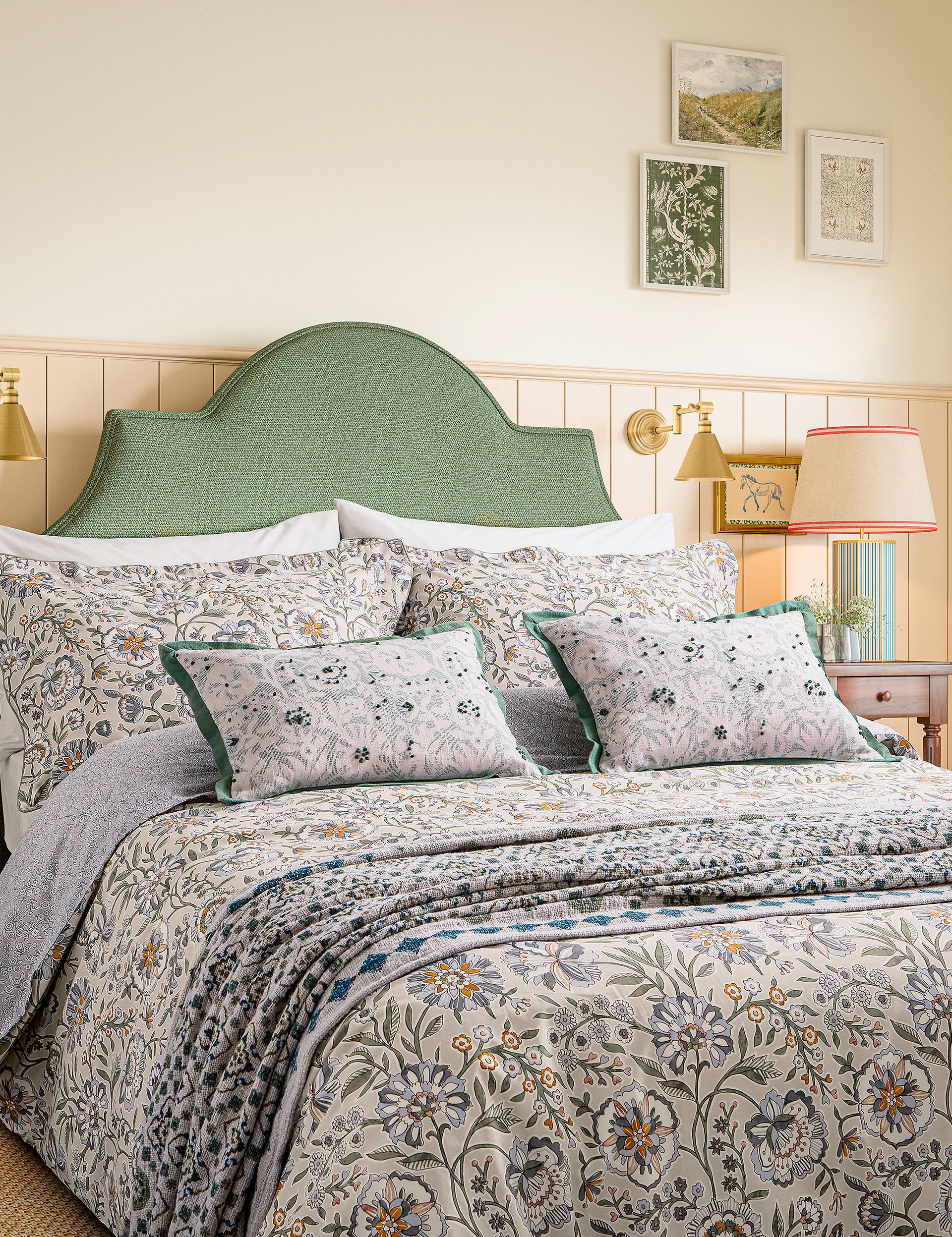 Provence tapestry square cushion 100% cotton, imported from the UK