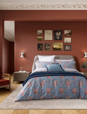Bedeck of Belfast paisley square cushion 50cm (British brand)
