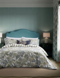 Tapestry tree and striped square cushion 40x60cm (British brand)