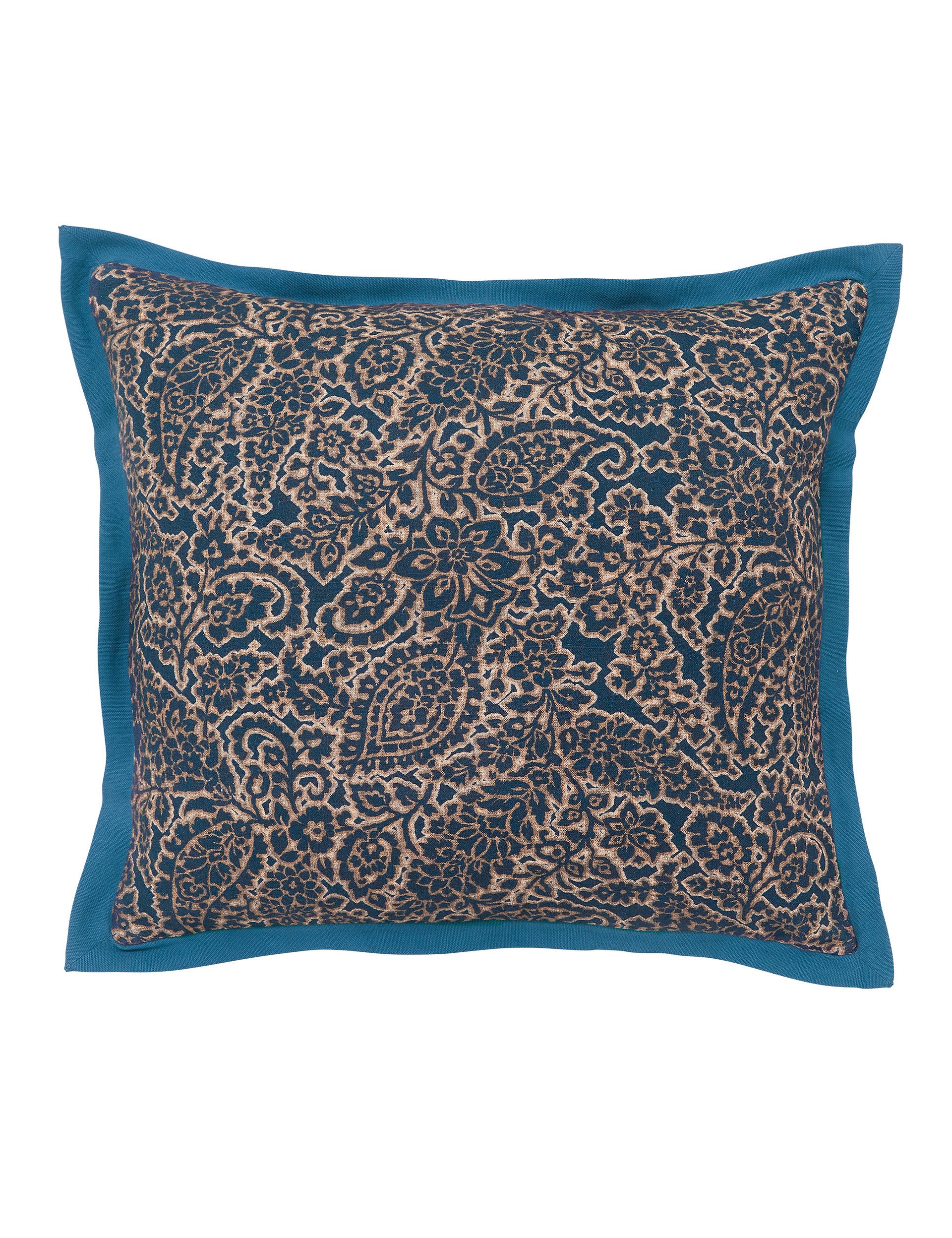 Bedeck of Belfast Aldin Paisley cushion 50x50 cm, imported from the UK