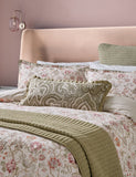 Bedeck Nora paisley frill rectangle cushion 30x70cm (British brand)