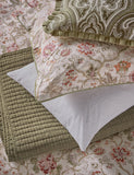 Bedeck Nora paisley frill rectangle cushion 30x70cm (British brand)