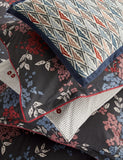 Bedeck Lucine geometric diamond rectangle cushion (British brand)