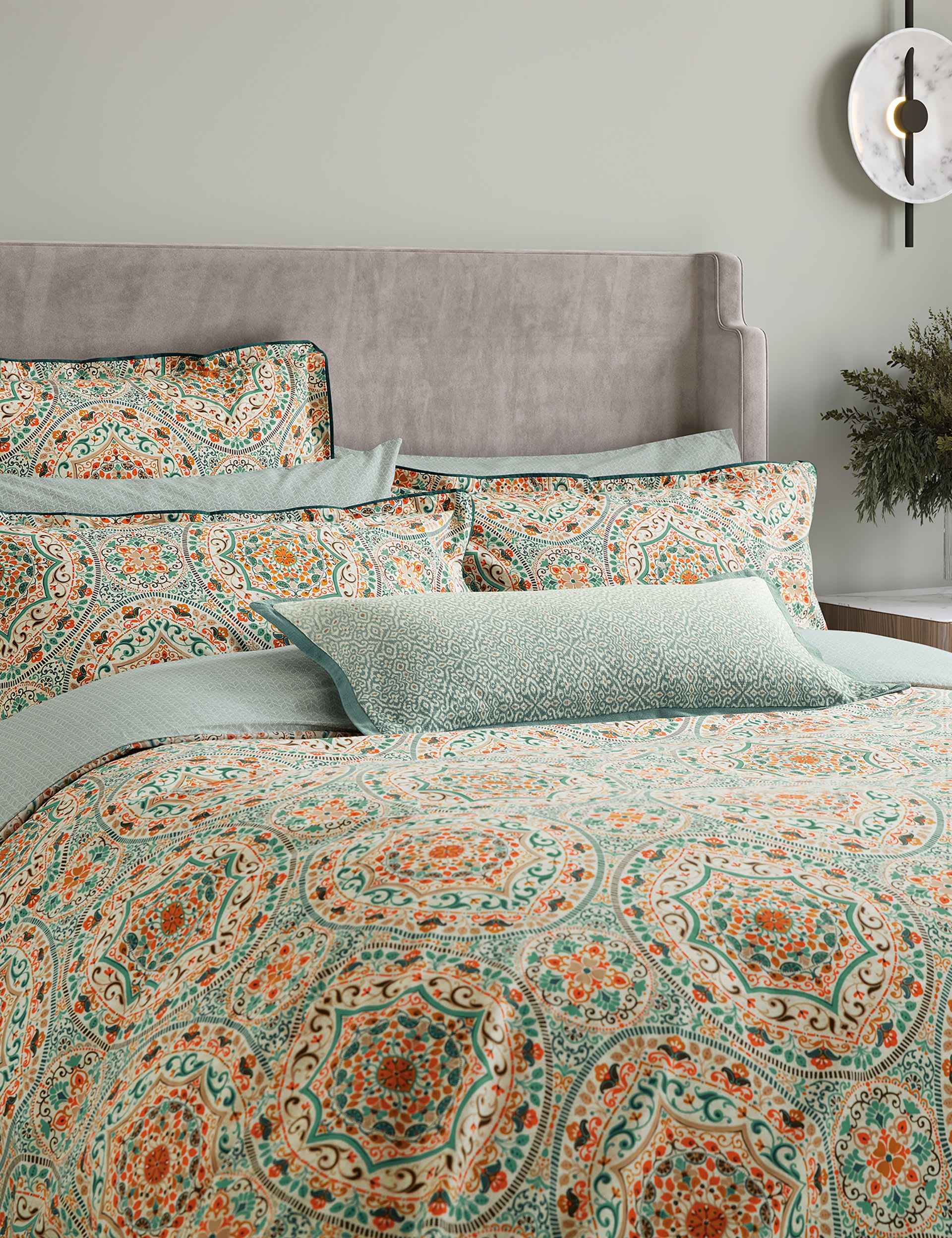 Bedeck of Belfast Pure Cotton Addison bedding set imported from the UK