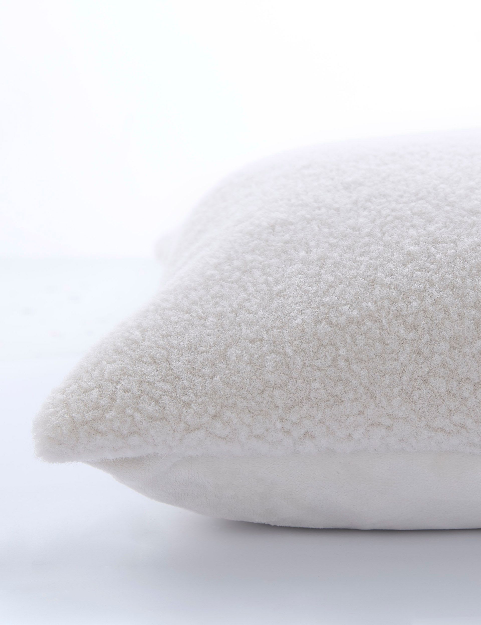 Laura Ashley faux sheepskin Coleford cushion 45 cm - British product