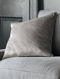 Laura Ashley Nigella velvet cushion 50cm (British brand)