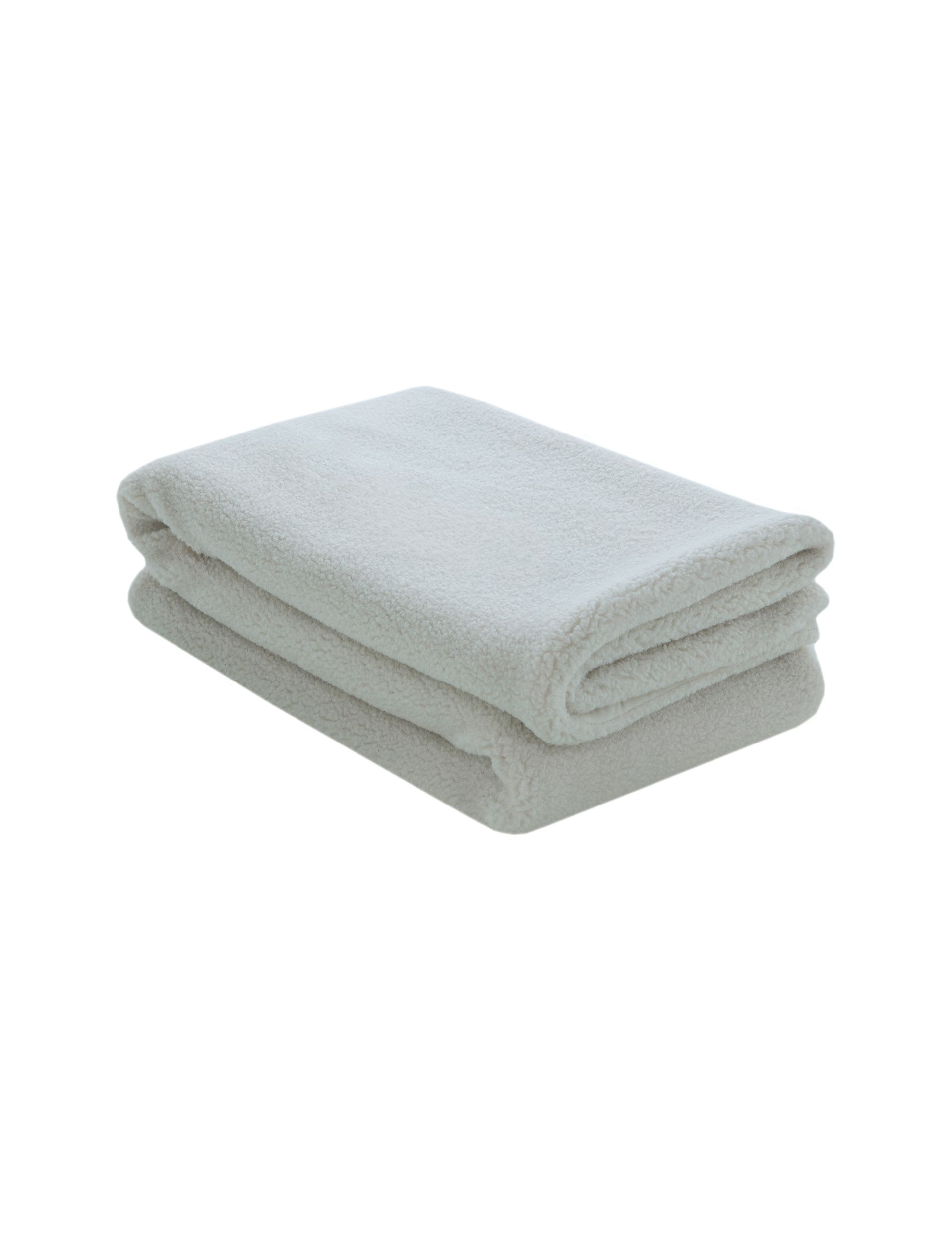 Laura Ashley faux sheepskin throw 130x170 cm, UK version