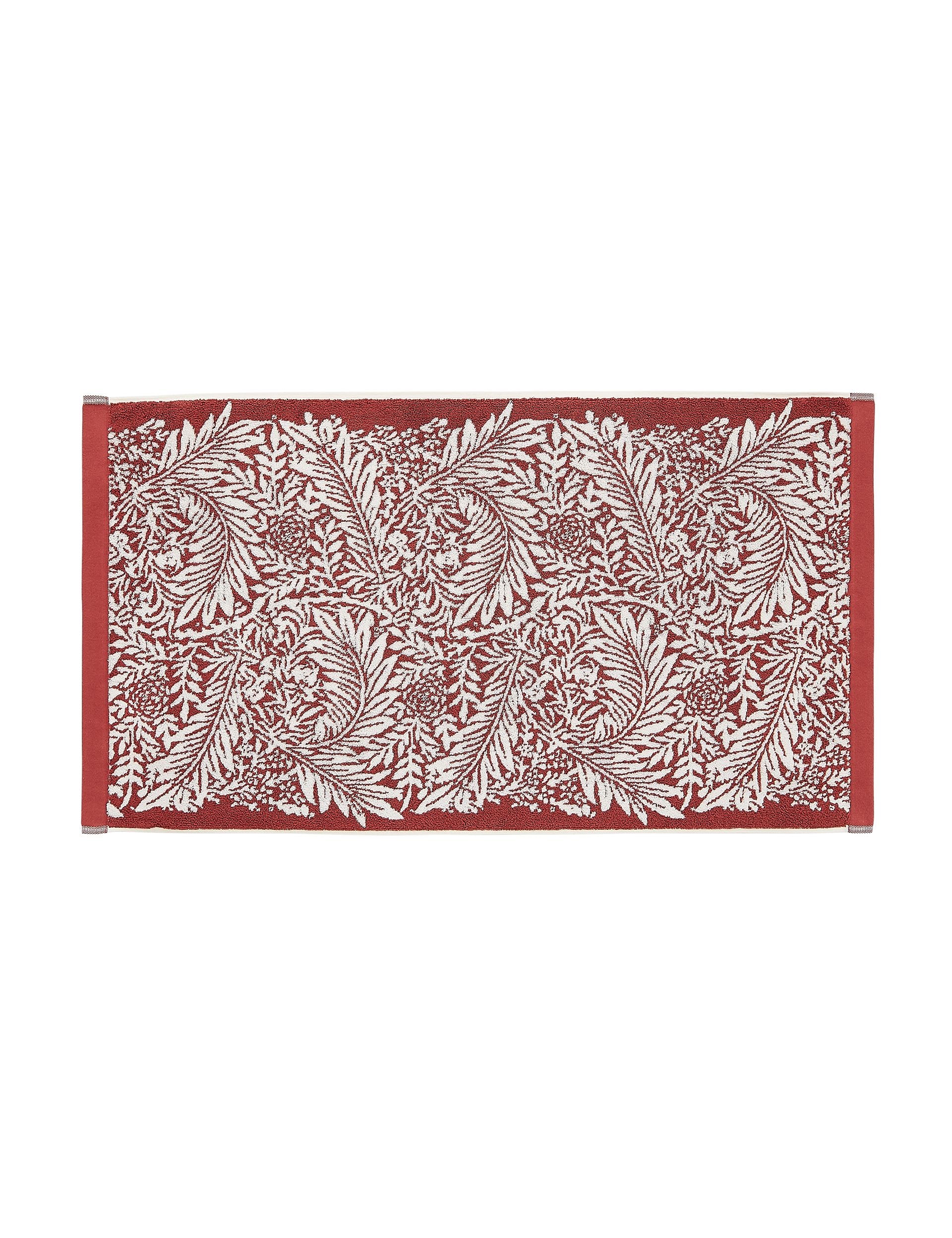 William Morris pure cotton Larkspur bath mat 50x90cm, UK version