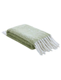 Laura Ashley Bronwen tassled wool throw - British product
