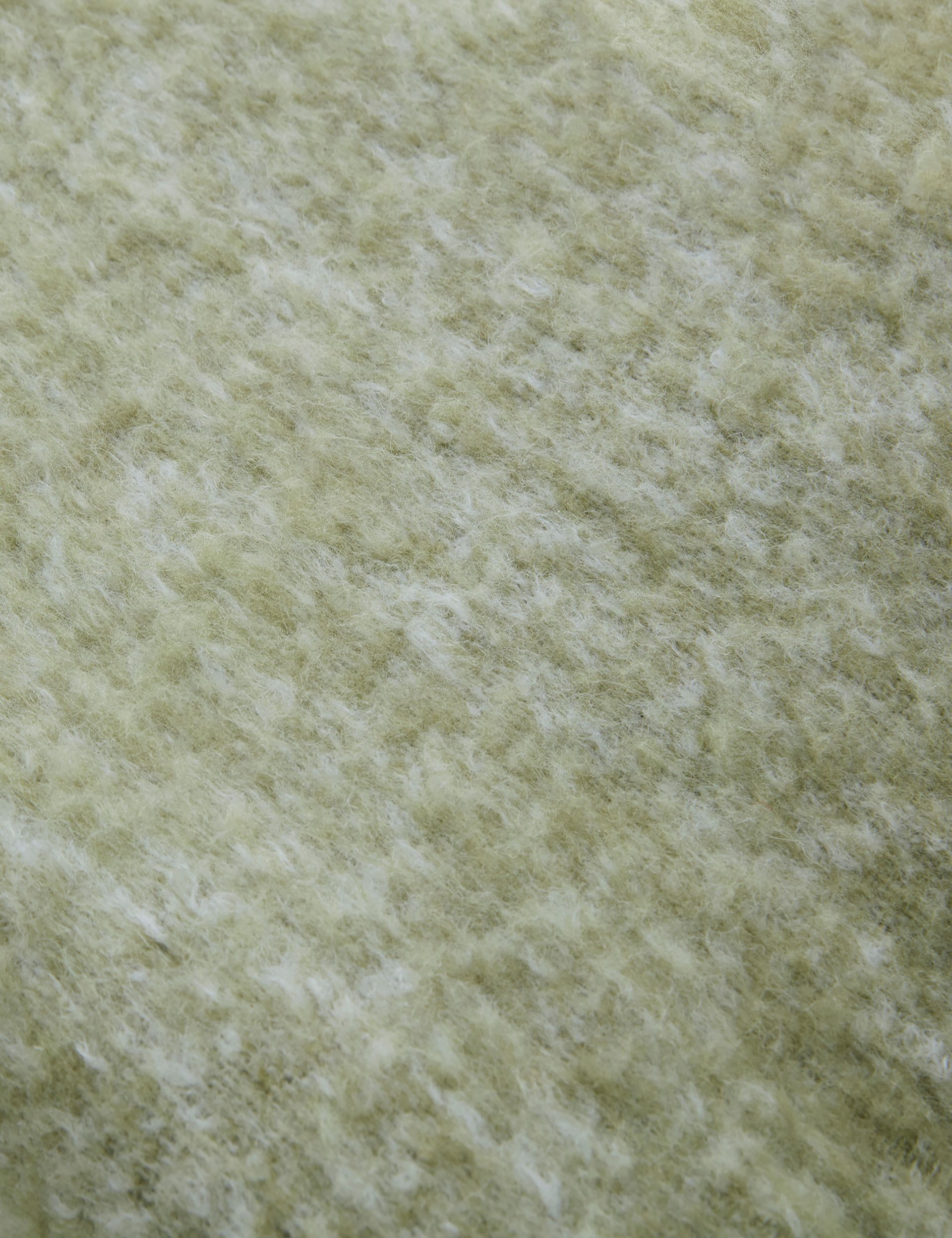 Laura Ashley Bronwen tassled wool throw - British product