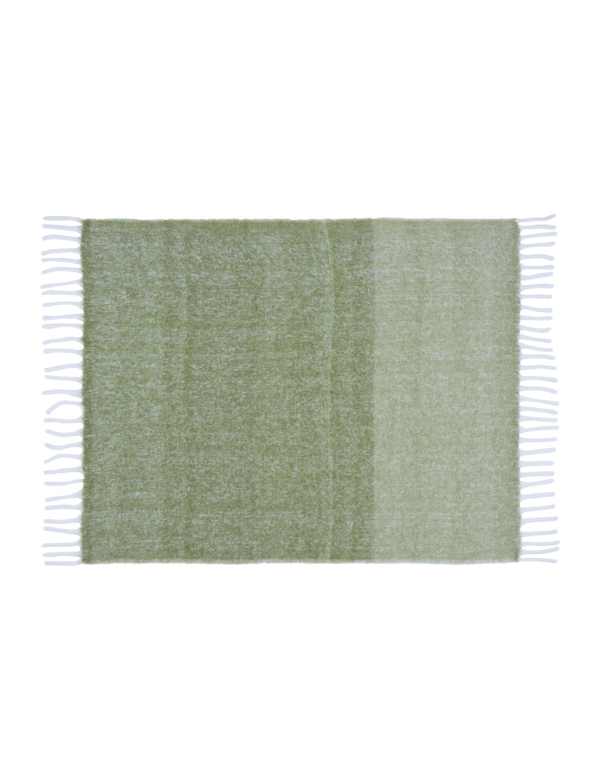 Laura Ashley Bronwen tassled wool throw - British product
