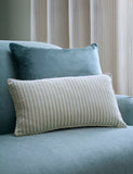 Laura Ashley chenille striped cushion, imported from the UK