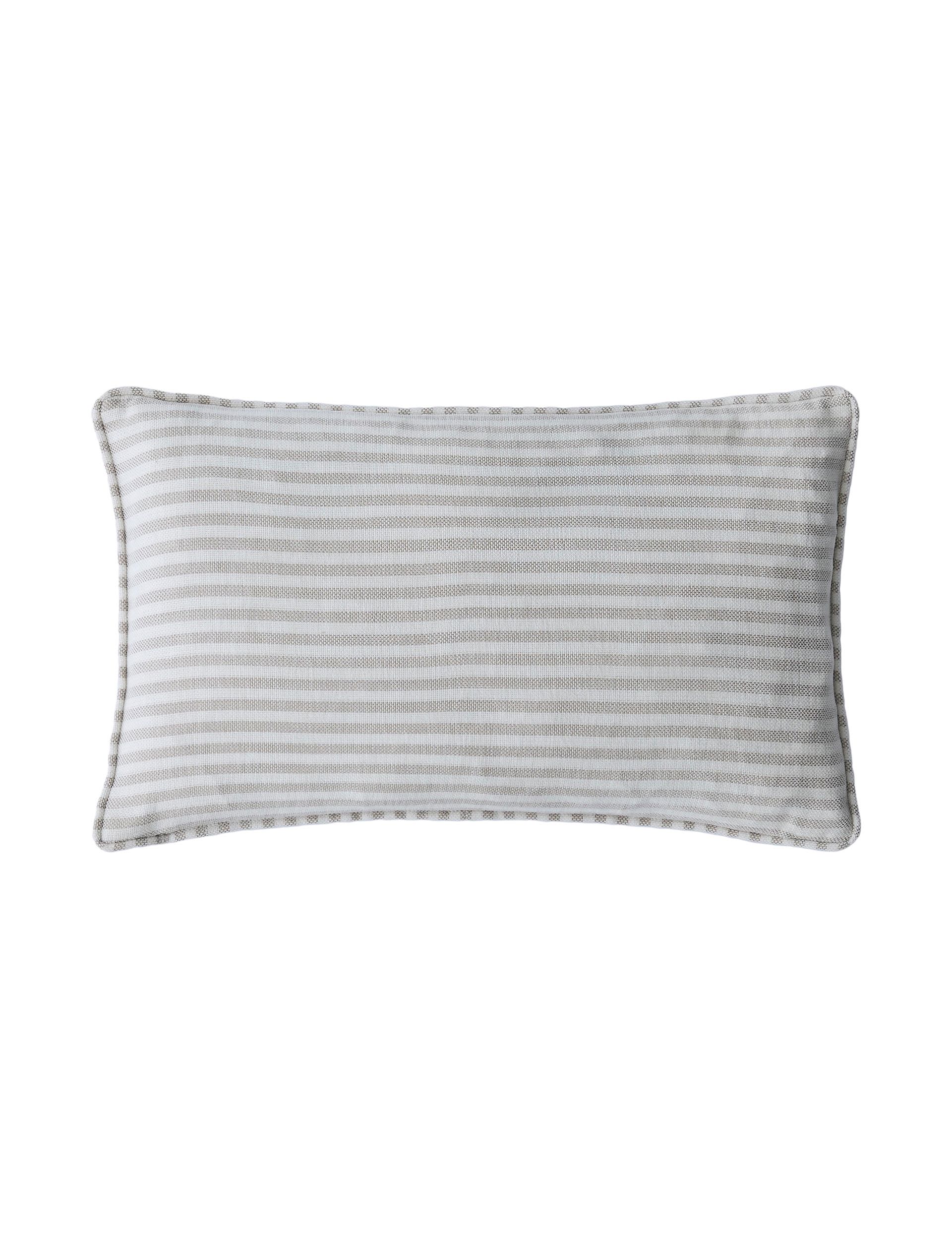 Laura Ashley chenille striped cushion, imported from the UK