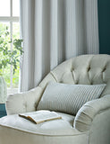 Laura Ashley Cornish Chenille Striped Eyelet Curtains, UK version