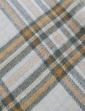 Laura Ashley Padbury Check Reversible Tassled Throw