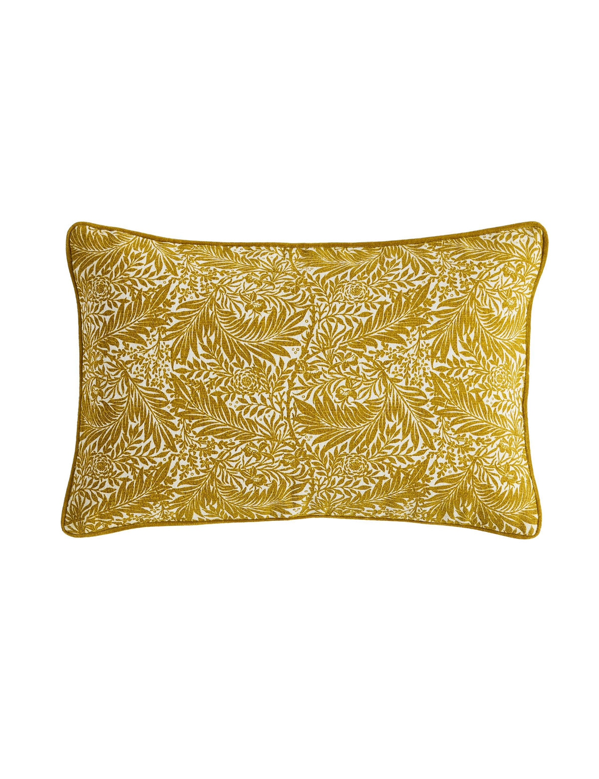 William Morris At Home Larkspur cotton bolster cushion 40x60 cm (British brand)